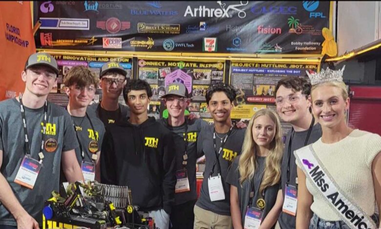 Fort Myers robotics team wins award at world championship Fort Myers robotics team wins award at world championship