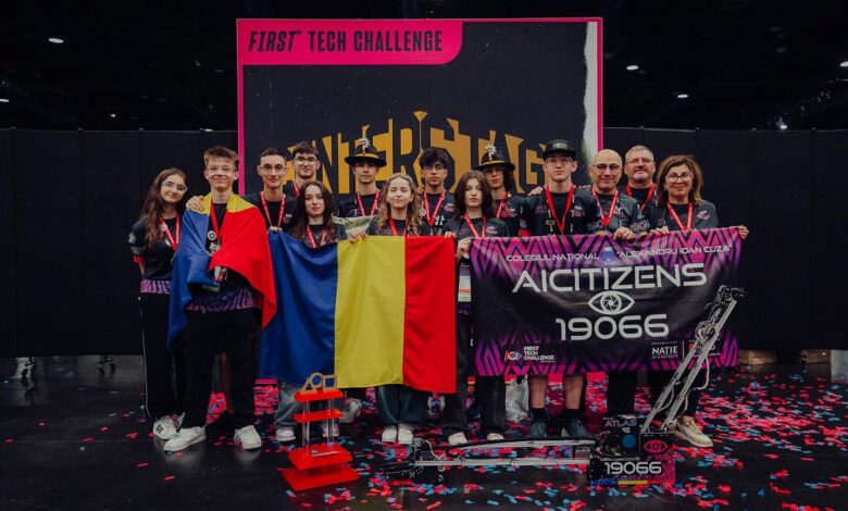Romanian high school robotics teams part of winners of US’ First Tech Challenge Robotics Championship Romanian high school robotics teams part of winners of US’ First Tech Challenge Robotics Championship