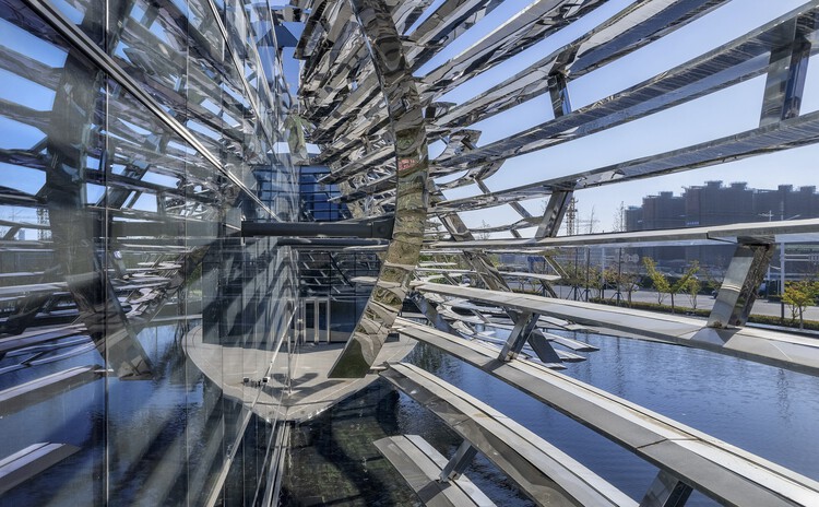 Among the Clouds Art Center / Yuan Architects - Exterior Photography, Steel