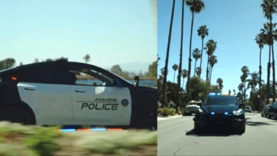 Anaheim police debut Tesla patrol cars in pilot program