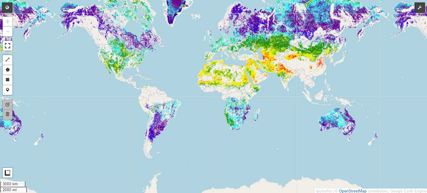 Geospatial Data Analysis with Geemap