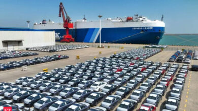 Automobile exports under stress in FY24, dip 5.5%, ET Auto