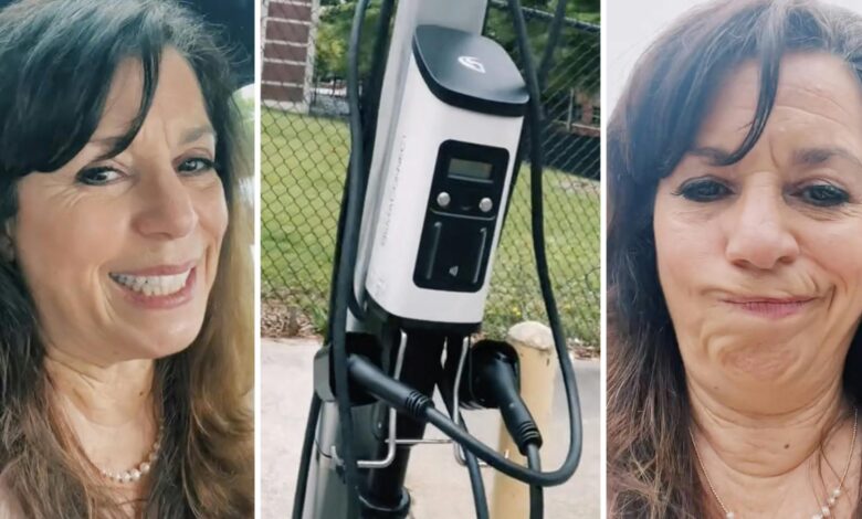 EV Driver Can’t Use Her Free Charging Station. Here’s Why EV Driver Can’t Use Her Free Charging Station. Here’s Why