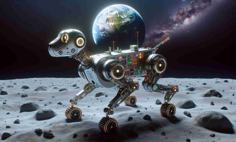 The Robotic Dog on a Lunar Training Mission The Robotic Dog on a Lunar Training Mission