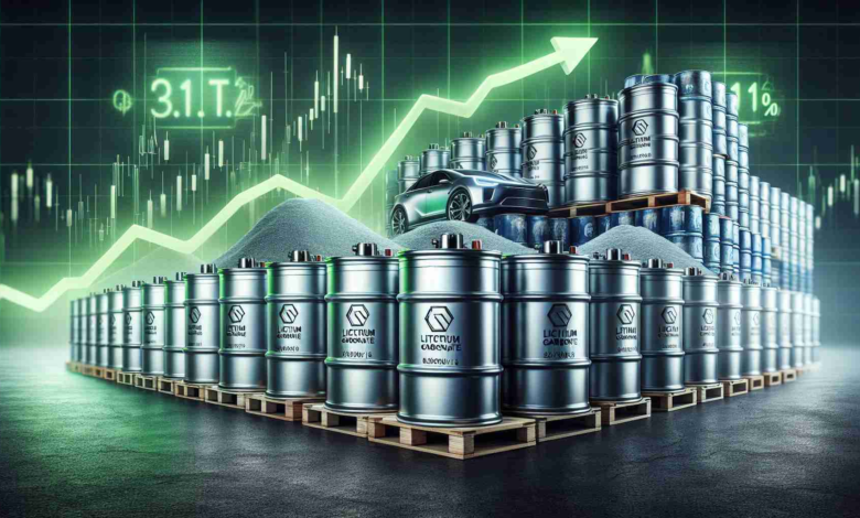 Electric Vehicle Battery Market Gains Stability with Lithium Carbonate Price Recovery Electric Vehicle Battery Market Gains Stability with Lithium Carbonate Price Recovery