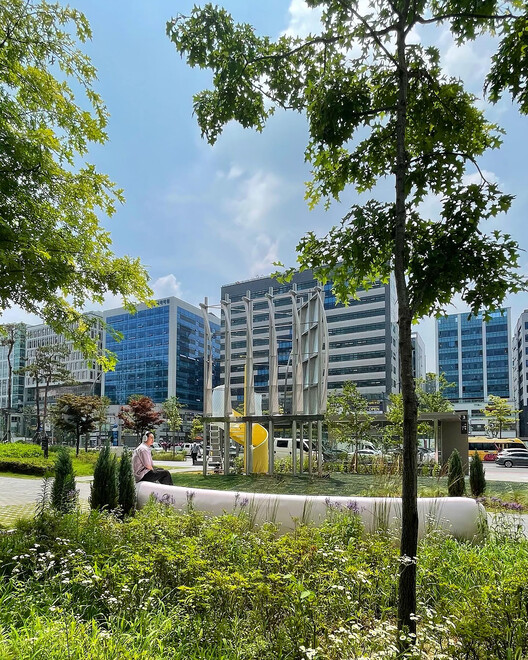 Curtain of Cloud Pavilion / PRACTICE - Exterior Photography, Cityscape