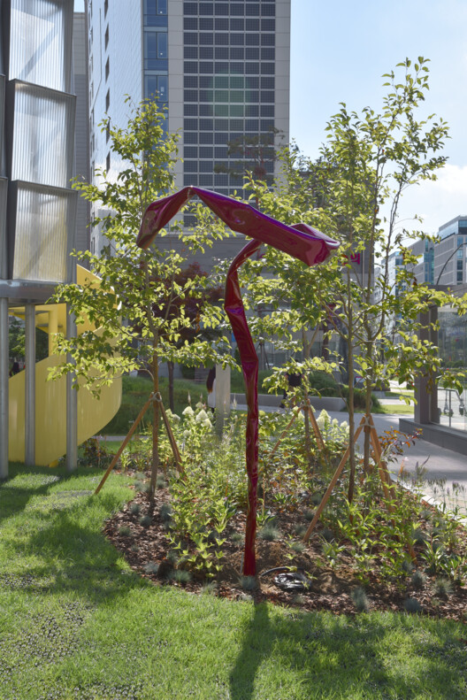 Curtain of Cloud Pavilion / PRACTICE - Exterior Photography, Windows, Garden