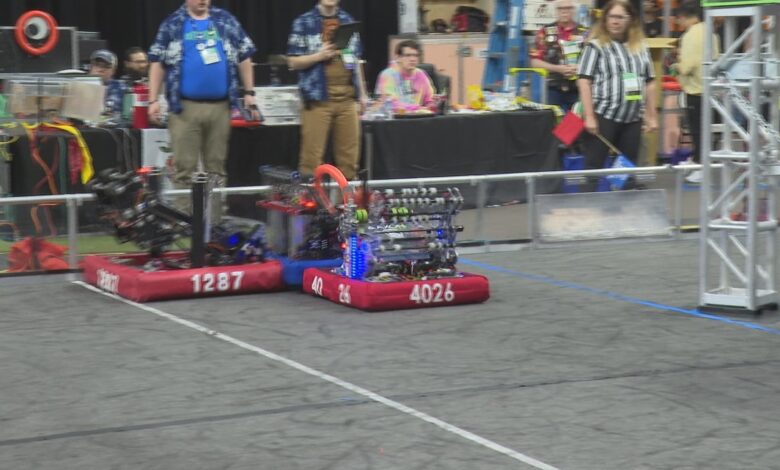 Mercer University hosts GeorgiaFirst Robotics competition Mercer University hosts GeorgiaFirst Robotics competition