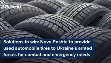 Nova Poshta to provide used automobile tires to Ukraine’s armed forces for combat and emergency needs – Rubryka