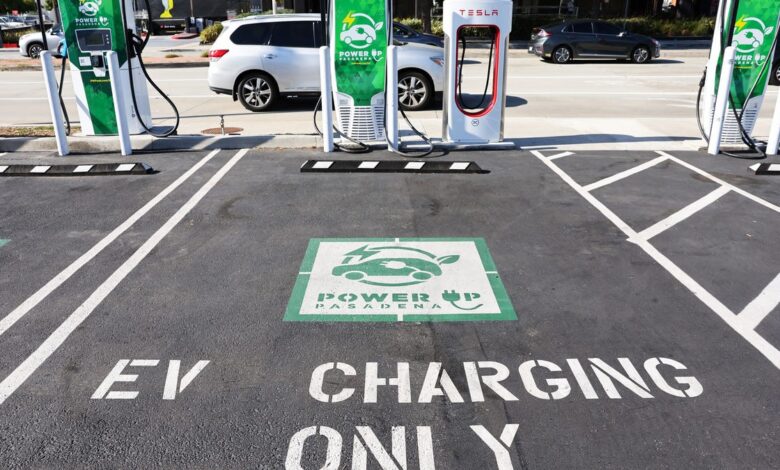 EV chargers catch up to gas stations in California EV chargers catch up to gas stations in California