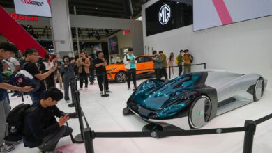 Electric cars and digital connectivity dominate at Beijing auto show