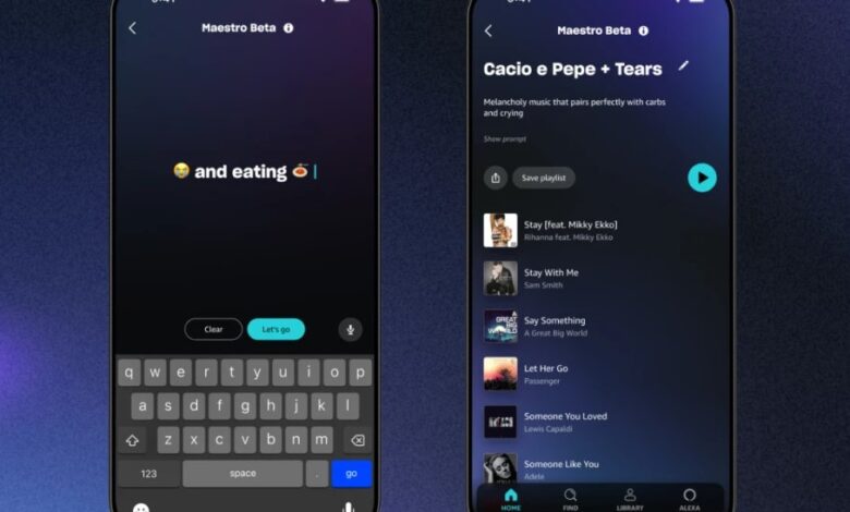 Amazon debuts a generative AI-powered playlist feature Amazon debuts a generative AI-powered playlist feature