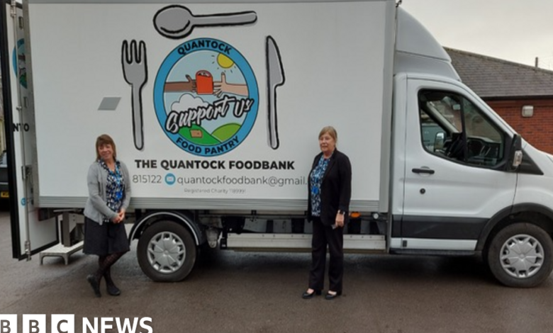 Quantock Foodbank launches fully electric mobile pantry Quantock Foodbank launches fully electric mobile pantry