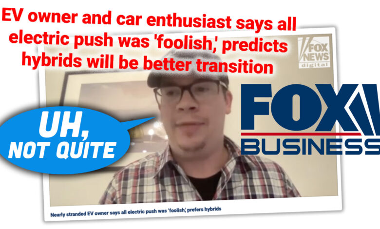 Fox News Interviewed Me About Electric Cars And It Went Way Better Than I Expected Fox News Interviewed Me About Electric Cars And It Went Way Better Than I Expected