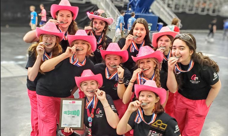 Johnston County all-girls team G Force robotics wins international competition in Houston Johnston County all-girls team G Force robotics wins international competition in Houston