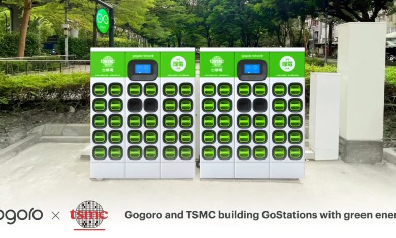 Gogoro’s EV battery swap stations start going 100% clean energy Gogoro’s EV battery swap stations start going 100% clean energy