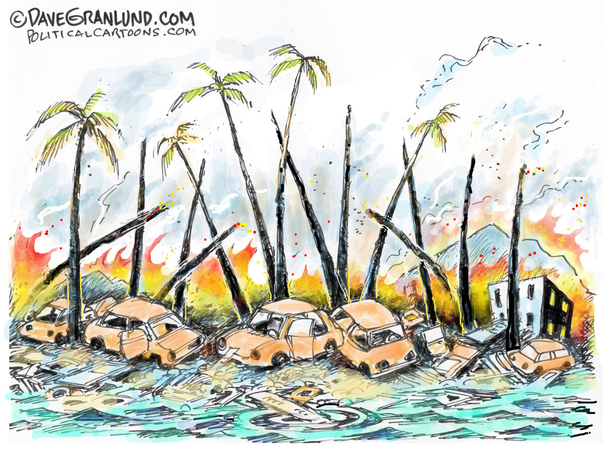 Hawaii Fires & Justice Thomas and Luxury Gifts