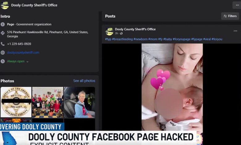 Dooly County Sheriff's Office grapples with cybersecurity breach, Facebook hacked – WALB
