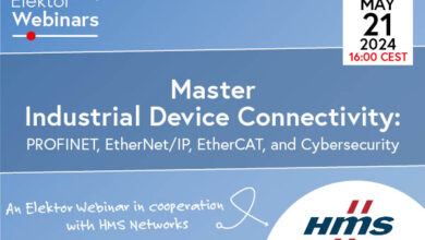 Master Industrial Device Connectivity: PROFINET, EtherNet/IP, EtherCAT, and Cybersecurity (Webinar)