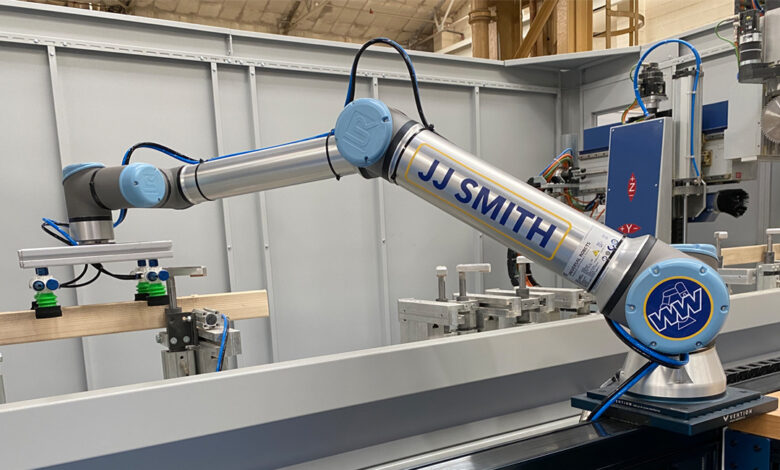 JJ Smith unveils innovative Woodworking Robotics JJ Smith unveils innovative Woodworking Robotics
