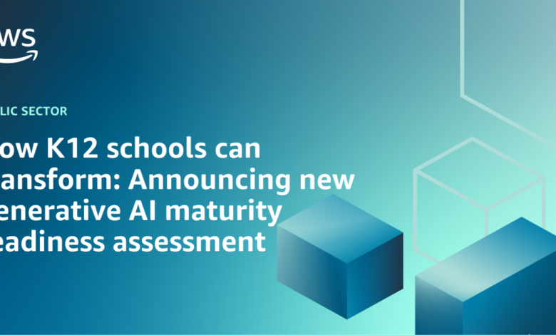 How K12 schools can transform: Announcing new generative AI maturity readiness assessment How K12 schools can transform: Announcing new generative AI maturity readiness assessment