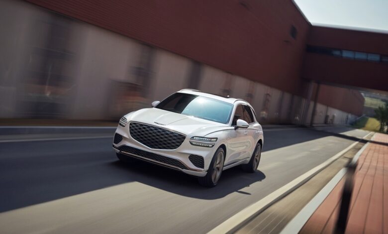 Genesis unveils GV70 facelift ahead of Korean debut in May