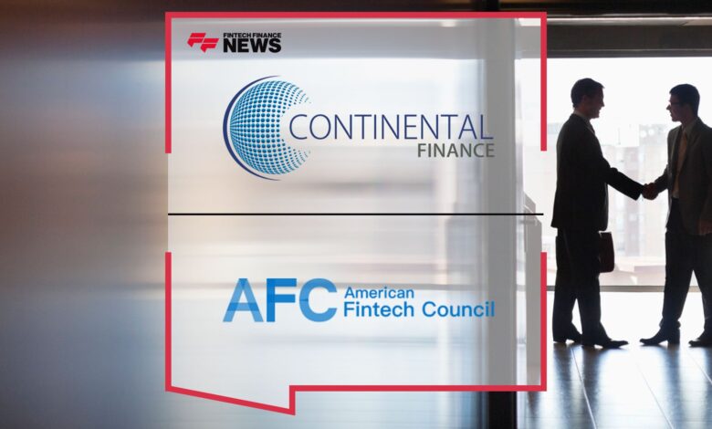 Continental Finance Joins the American Fintech Council (AFC) Continental Finance Joins the American Fintech Council (AFC)