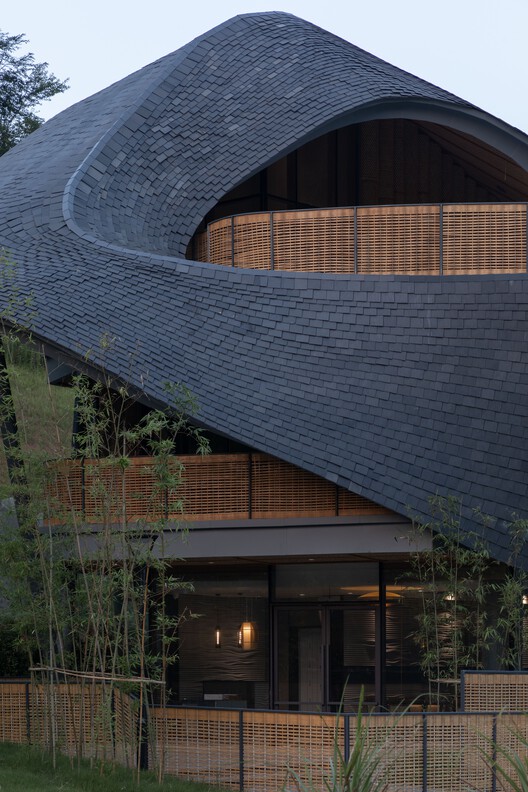 Linpan Cloud Eye: Chengdu Dayi Rural Neighborhood Center / Archi-Union Architects - Exterior Photography, Facade