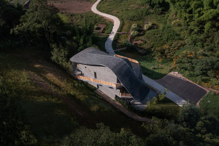 Linpan Cloud Eye: Chengdu Dayi Rural Neighborhood Center / Archi-Union Architects - Exterior Photography