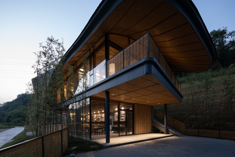 Linpan Cloud Eye: Chengdu Dayi Rural Neighborhood Center / Archi-Union Architects - Exterior Photography, Facade