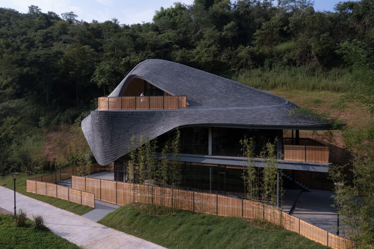 Linpan Cloud Eye: Chengdu Dayi Rural Neighborhood Center / Archi-Union Architects - Exterior Photography