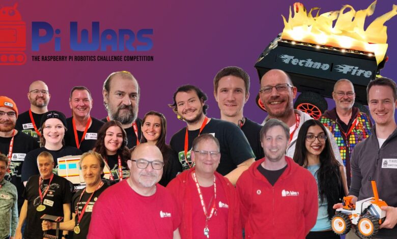 Flaming bots and NERF shooters: Pi Wars brings together best Raspberry Pi robotics teams in the world Flaming bots and NERF shooters: Pi Wars brings together best Raspberry Pi robotics teams in the world