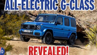 2025 Mercedes Electric G-Wagen Rolls Out, Retaining Boxy Shape