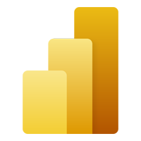 Microsoft Power BI icon.