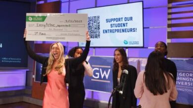 Budding Entrepreneurs Win Cash Prizes at 2024 New Venture Competition | GW Today