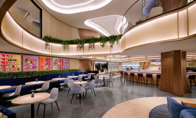 Now Arriving at an Airport Lounge Near You: Peloton Bikes, Nap Pods and Caviar Service Now Arriving at an Airport Lounge Near You: Peloton Bikes, Nap Pods and Caviar Service