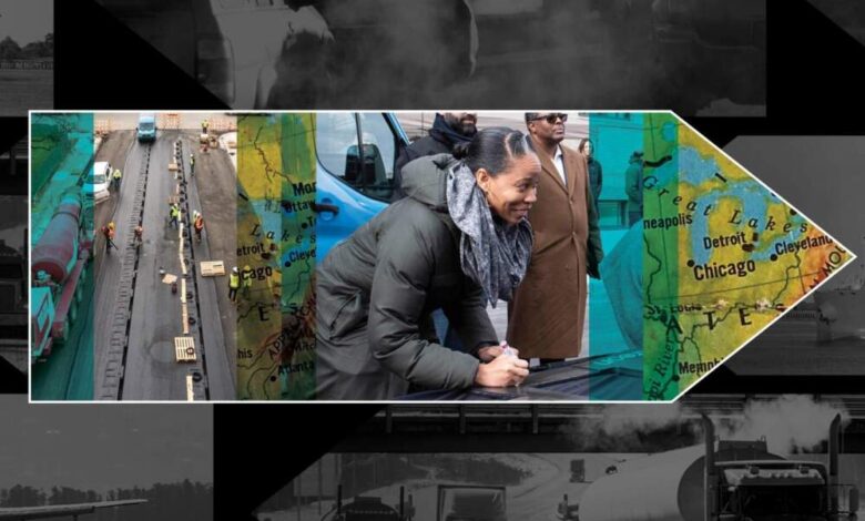 Detroit debuts ‘road of the future’ with wireless electric vehicle charging Detroit debuts ‘road of the future’ with wireless electric vehicle charging