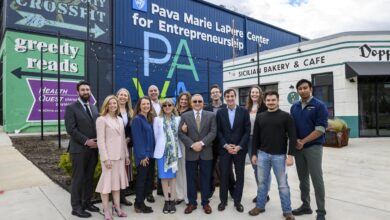 Johns Hopkins entrepreneurship hub rededicated to alum and CEO Pava LaPere