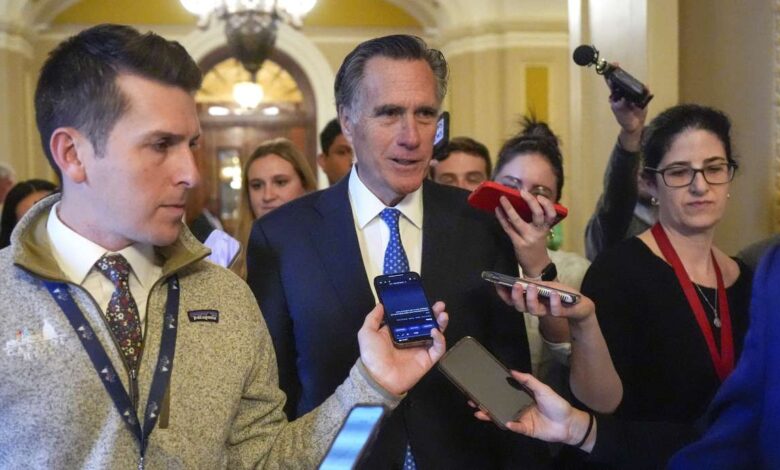 Mitt Romney, senators release proposal to limit potential risk of artificial intelligence Mitt Romney, senators release proposal to limit potential risk of artificial intelligence