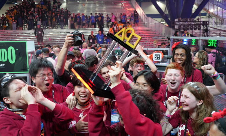 Philadelphia team wins nationwide robotics championship thanks to strong defense Philadelphia team wins nationwide robotics championship thanks to strong defense