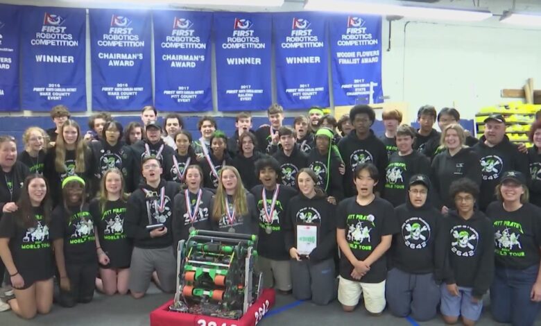 Pitt County robotics team reaches national semifinal, receives big reward Pitt County robotics team reaches national semifinal, receives big reward
