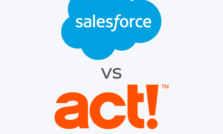 Act! Vs. Salesforce (2024): Which CRM Is Best? Act! Vs. Salesforce (2024): Which CRM Is Best?