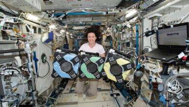 Robotic Helpers Test New Technology on the Space Station