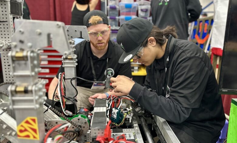 San Diego County high school robotics teams compete for the world championship in Houston San Diego County high school robotics teams compete for the world championship in Houston