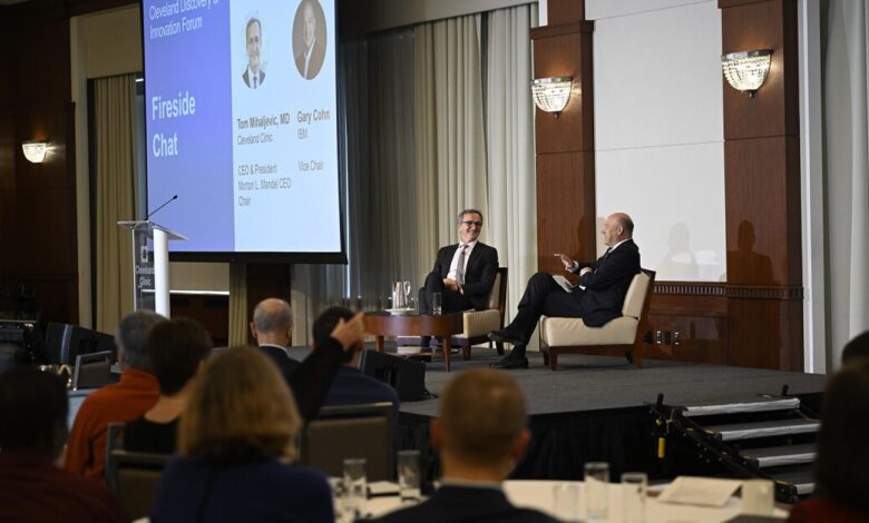 Cleveland Clinic, IBM leaders talk AI and cybersecurity at Cleveland innovation event Cleveland Clinic, IBM leaders talk AI and cybersecurity at Cleveland innovation event