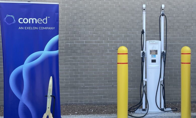 ComEd unveils two more EV charging stations in Chicago’s South Side as part of two-year pilot project ComEd unveils two more EV charging stations in Chicago’s South Side as part of two-year pilot project