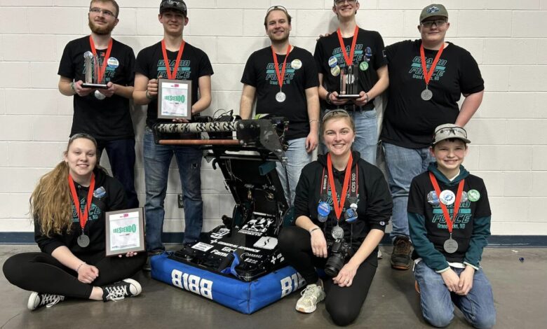 Grand Force, Grand Forks’ only FIRST Robotics team, returns from world championship with good memories – Grand Forks Herald Grand Force, Grand Forks’ only FIRST Robotics team, returns from world championship with good memories – Grand Forks Herald