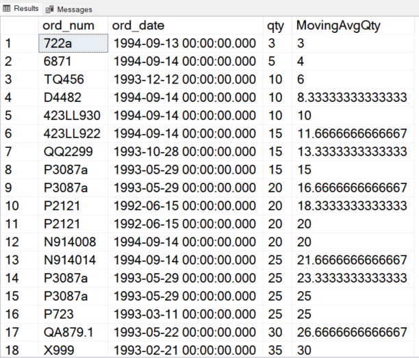 Using window functions for advanced data analysis