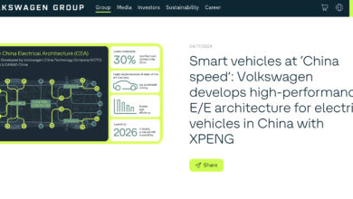 Volkswagen, Xpeng expand electric vehicle partnership · TechNode