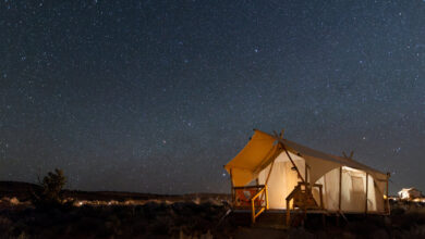 Glamping Beneath the Stars in Utah